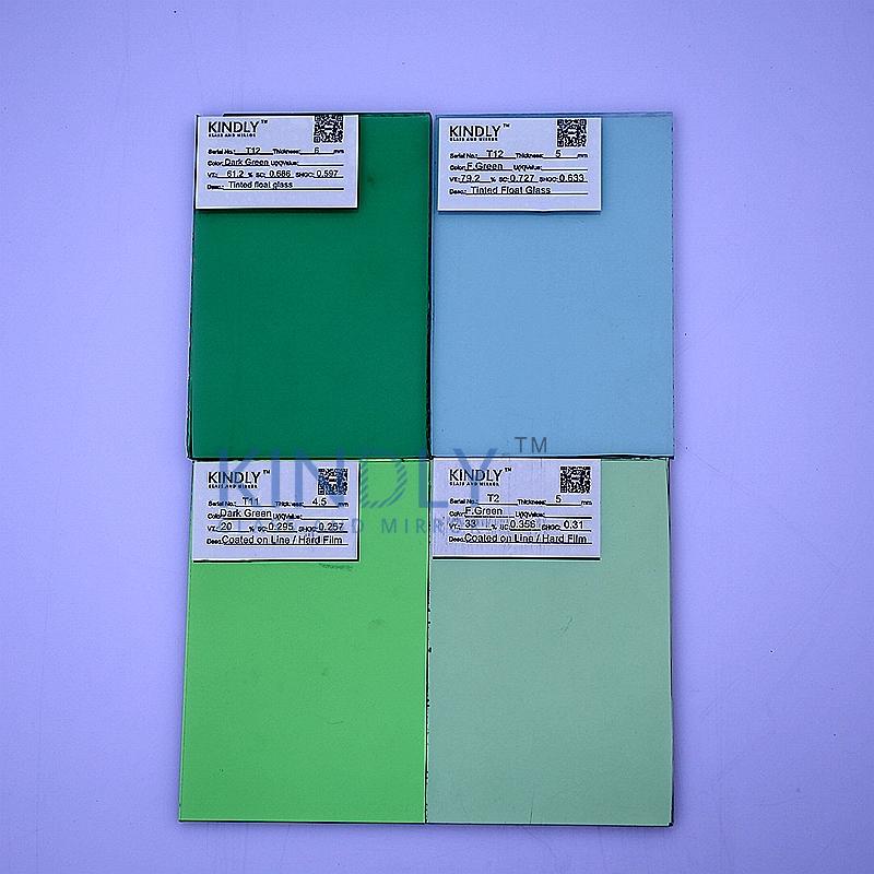 A green, French green, dark green and blue green.